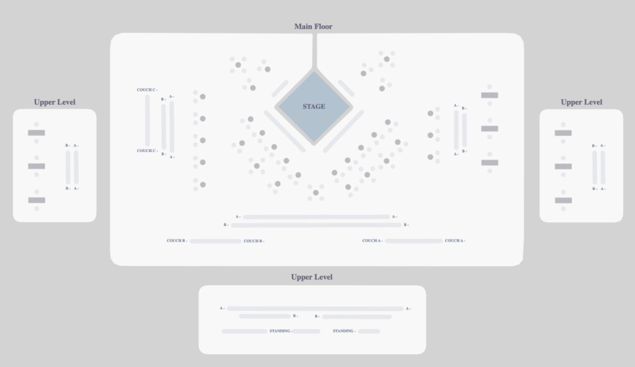 London Hippodrome seteplan