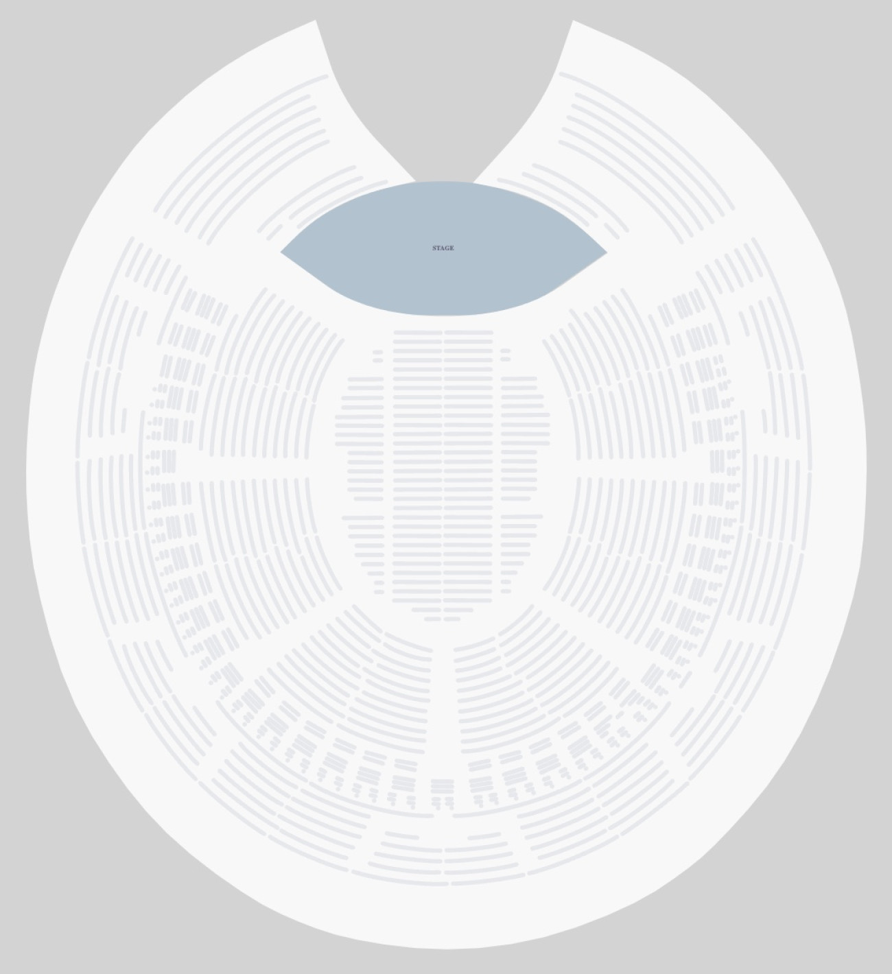 Royal Albert Hall seteplan