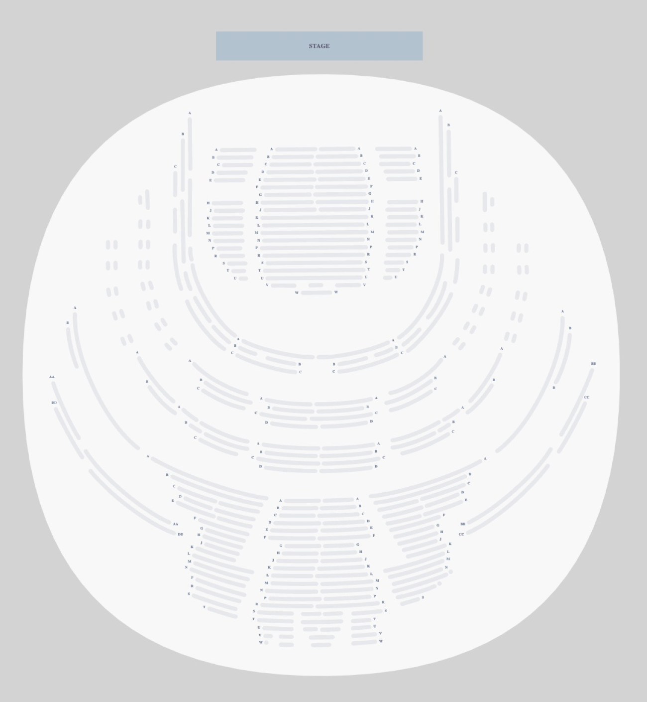 Royal Opera House seteplan